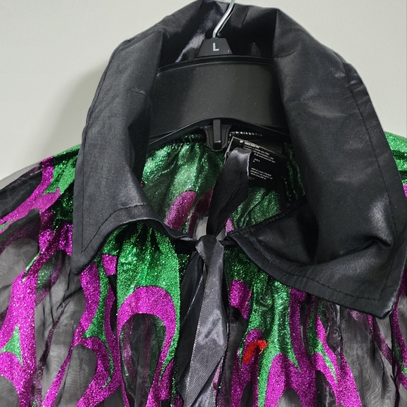 2PC Sexy Villain Cape and Horn Headpiece Set- OSFM- NEVER WORN-STILL NIP - Picture 7 of 12